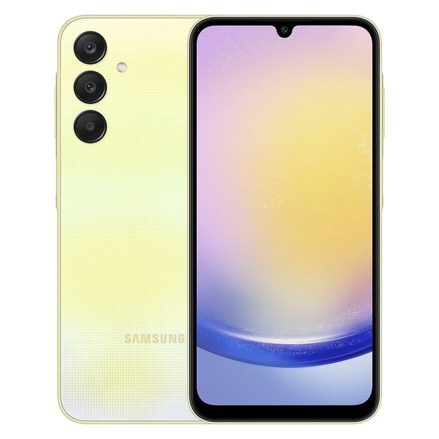 Smartphone Samsung Galaxy A25 6GB 128GB 5G Amarillo