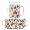 thumbnail image 4 of MUGBREW 11 Oz Ceramic Tea Cup Coffee Mug, Christmas Cookies Gingerbread, 4 of 7