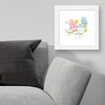 thumbnail image 2 of Gallery Pops Care Bears - Heritage Baby Hugs and Baby Tugs Bear Cloud Wall Art, White Framed Version, 12" x 12", 2 of 5