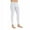 White, variant on Men's Sports Training High Elasticity Quick-Dry Polyester Leggings - Solid Color, Regular Fit - Daily/Sports - S-XXL