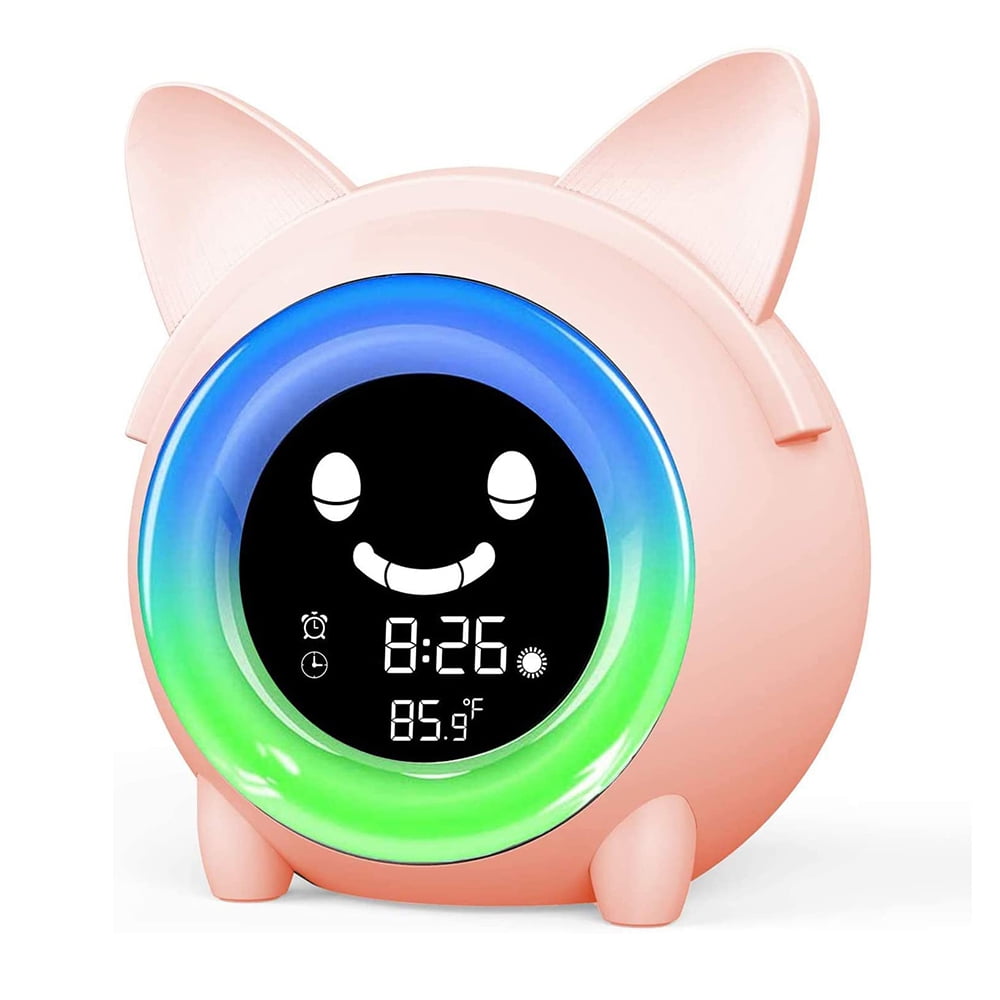 Alarm Clock for Kids Bedroom, Children Sleep Training Clock for