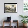 thumbnail image 3 of Art.com Brooklyn Bridge Gray and Gold Art Print by Silvia Vassileva, Black Frame Wall Art, 44" x 32", 3 of 5