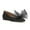 Black, variant on Women Chic Mesh Bowknot Ballet Shoes Pointed Toe Slip on Low Heel Flats Comfortable Prom Dance Shoes Size 4 Black