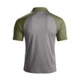 thumbnail image 7 of Fabrcox Men's Polo Shirts Short Sleeve Raglan Collared Mens Golf Shirts Color Block Regular Fit Casual Sports Mens Athletic Shirts Green XXXL, 7 of 7