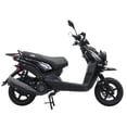 thumbnail image 4 of X-Pro Brand New 150 Gas Moped Scooter Adult Bike, 12" Aluminum Wheels Electric/Kick Start Dual Headlights, 4 of 5