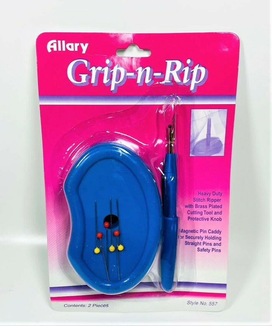 Allary Grip n Rip Stitch Ripper with Pin Caddy