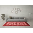 thumbnail image 3 of Ahgly Company Indoor Square Persian Red Traditional Area Rugs, 4' Square, 3 of 4