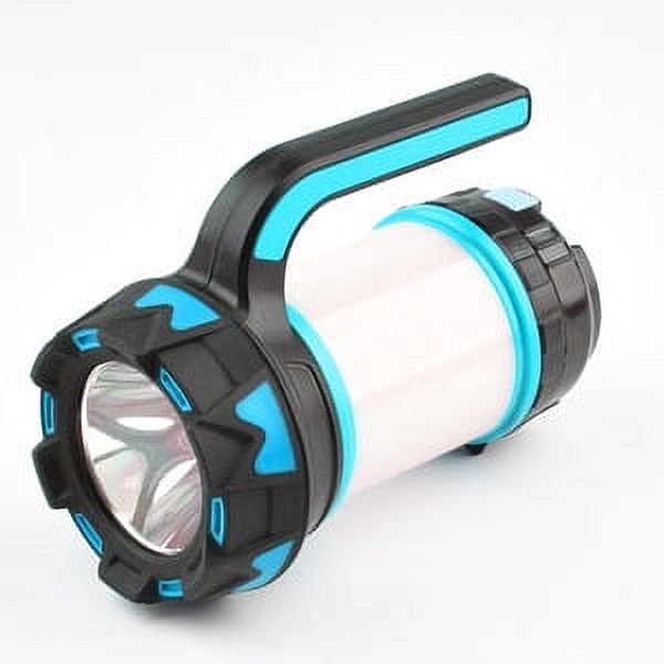 SHAR -LED Camping Lantern Rechargeable Handheld Flashlight 6 Modes Tent Lights Multifunctional Power Bank IPX4 Waterproof Spotlight USB Cable Included