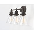 thumbnail image 2 of Maxim 26113CDOI Seafarer 3-Light Bath Vanity Wall Light, Oil Rubbed Bronze, 2 of 5