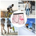 thumbnail image 6 of Kdxio Men's Boxer Briefs with Cute Flamingo with Heart Print - Comfortable and Breathable Underwear for Everyday Wear, 6 of 7