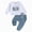 H235-Blue, variant on TOWED22 Toddler Baby Boy Fall Winter Outfit Print Graphic Sweatshirt Pullover Casual Jogger Pant 2Pcs Fall Sport Clothes