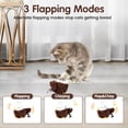 thumbnail image 4 of Intelligent Flapping Bat Cat Toys Hanging Interactive Cat Toys with 3 Modes USB Rechargeable Kitty Play Chase Toy Automatic Beating Wings Cat Toys with Sound for Indoor Cats Self Play, 4 of 9