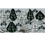 Sparkling Silver New Year's Party Kit (For 25 People) - New Year Eve Party Supplies