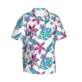 thumbnail image 2 of Balery Hawaiian Style Print Men's Hawaiian Shirts Short Sleeve Beach Shirt Relaxed Fit Vacation Button Down Shirts-Medium, 2 of 9