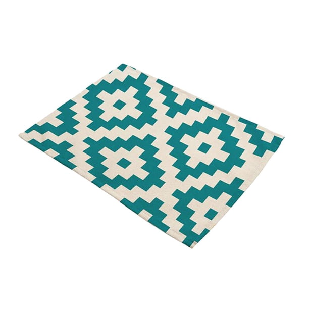 Placemats Geométricos Del Para A Prueba Resistente Al Calor Comedor 2 Gloria Tapetes de mesa