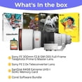 thumbnail image 5 of Sony FE 300mm F2.8 GM OSS Full-Frame Telephoto Prime G Master Lens Bundle with Sony FE 2.0x Teleconverter Lens, Software Bundle of 4 Softwares, and 64GB Extreme UHS-I SDXC Memory Card (4 Items), 5 of 7
