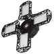 thumbnail image 3 of Lámpara minera 120W 96LED E26/E27 Luz de garaje ultrabrillante plegable IP65 impermeable 85-265V, 3 of 14