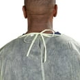 thumbnail image 4 of McKesson Disposable Polypropylene Protective Procedure Gown Yellow One Size Fits Most 10 per Bag, 4 of 5