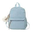 thumbnail image 1 of Sac d'École Pendentif Mignon pour Filles en Nylon Mini Sac à Dos pour Femmes Imperméable Plein Air Loisirs Voyage Sacs à Dos, 1 of 7