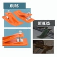 thumbnail image 6 of Dawot 2Pcs Tractor Bucket Protector,  Ski Edge Protector, Bucket Edge Anti-Skid Device, for Snow Leaves Removal Spreading Gravel, 6 of 7