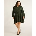 thumbnail image 5 of Time and Tru Soft Shirtdress, Women's and Women's Plus, Size XS-4X, 5 of 7