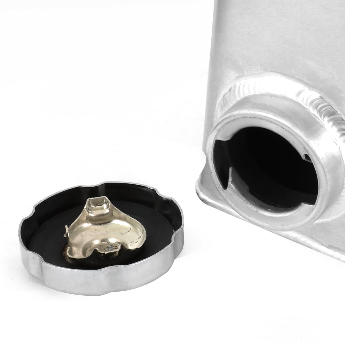 DNA Motoring TANK-COL-016 For 1982 to 1992 Chevy Camaro / Pontiac Firebird Aluminum Coolant Expansion Recovery Overflow Tank Bottle 91 90 89 88 87 86