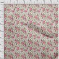 thumbnail image 4 of oneOone Rayon Fuschia Pink Fabric Floral Sewing Fabric By The Yard Printed Diy Clothing Sewing Supplies 56 Inch Wide, 4 of 5