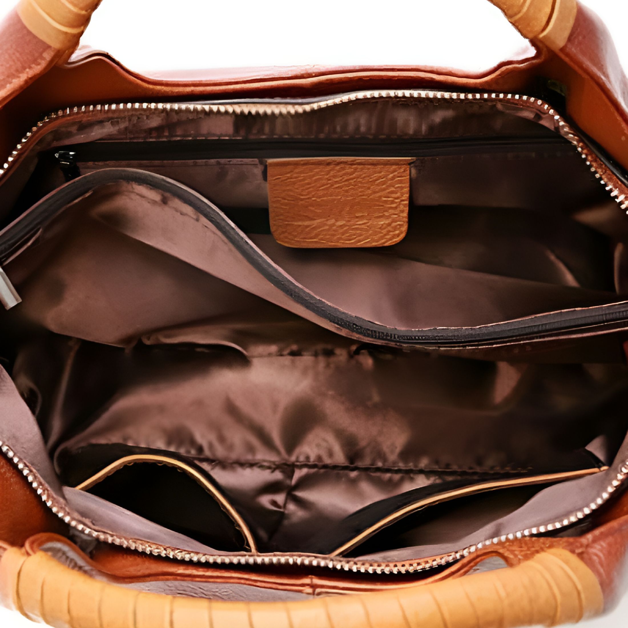 GASTROPOD Genuine Leather Purses and Handbags for Women Top Handle Satchel Large Work Tote Shoulder Crossbody Bag Brown