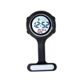 thumbnail image 1 of Reloj electrónico multifuncional para enfermera, reloj de silicona para enfermera, reloj digital con alarma luminosa y cronógrafo para el pecho, color negro, 1 of 6