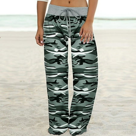

Women s Casual Printed Comfy Pajama Pants Lounge Palazzo Pants