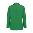 thumbnail image 4 of Rohuuque Blazers for Women Business Casual Long Sleeve Notch Lapel Open Front Suit Jacket Work Office Blazer with Pockets Green, 4 of 6