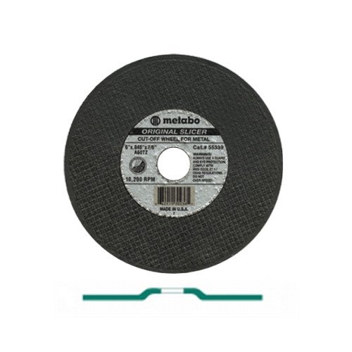 Metabo Cutting Wheel,T27,A60TZ,4.5"X0.045"X7/8" 655346000