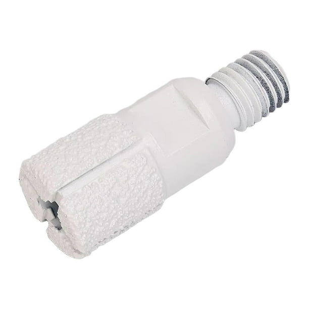Broca de diamante de 20 mm fácil de instalar para fresadora, ideal para desbastar y recortar. Multiusos. grano 30