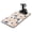 White-560, variant on Palm Leaf Print Coffee Bar Mat, Summer Aesthetic Absorbent Dish Drying Pad, Leak-Proof Kitchen Counter Mat with Diatom Mud Material