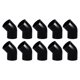 thumbnail image 1 of 10 adaptadores de tubería de PVC de 45 degree para muebles, conectores de unión para carpas, invernaderos y construcciones de bricolaje. 32 mm, 1 of 8