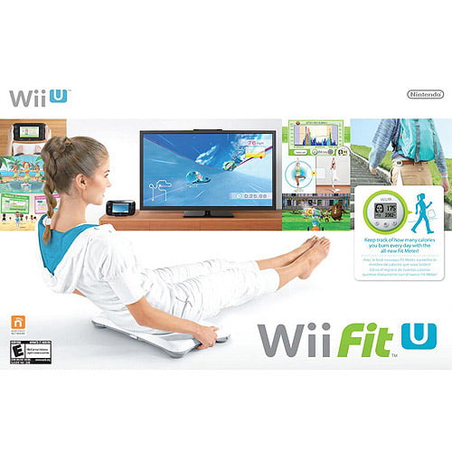 Wii Fit U W Balance Board Fit Meter Nintendo Nintendo Wii U Walmart Com Walmart Com