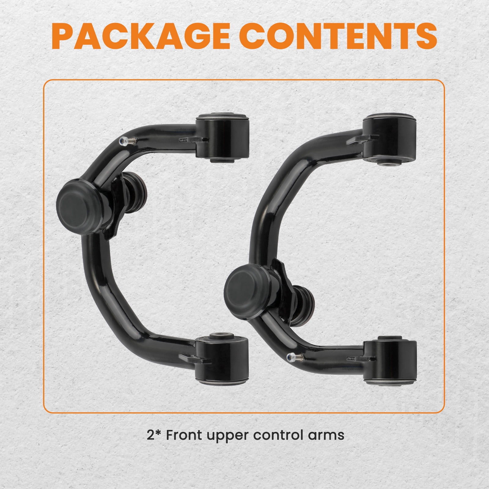 Maxpeedingrods 2-4" Lift Front Upper Control Arms For Toyota Tacoma 95-04 / 4Runner 96-02 6 Lug