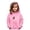 Pink, variant on WOYY Toddler Girls Football Graphic Hoodie Unisex Casual Hooded Sweatshirt Activewear