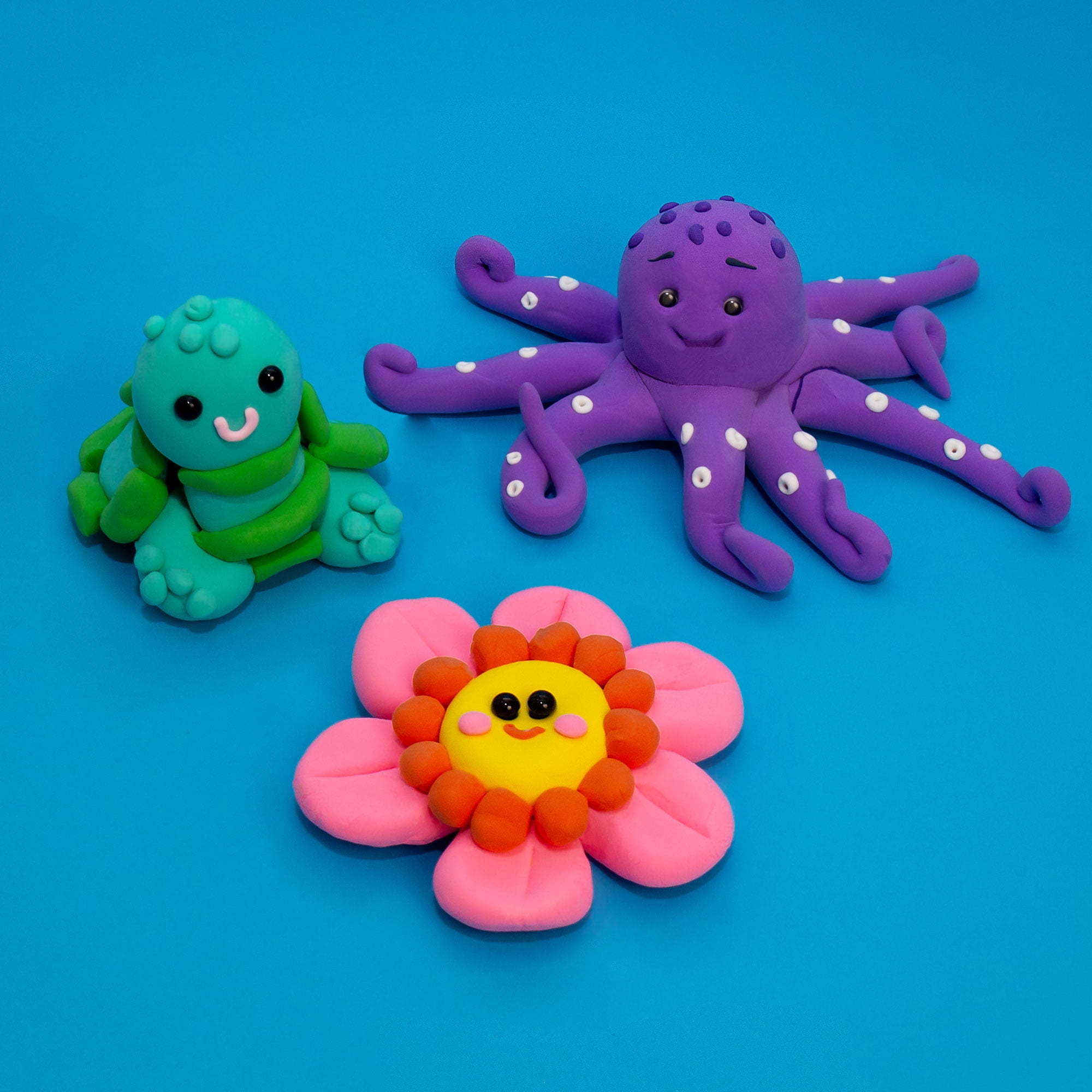 Play-Doh Air Dry Clay Buddies, Totally Turtle