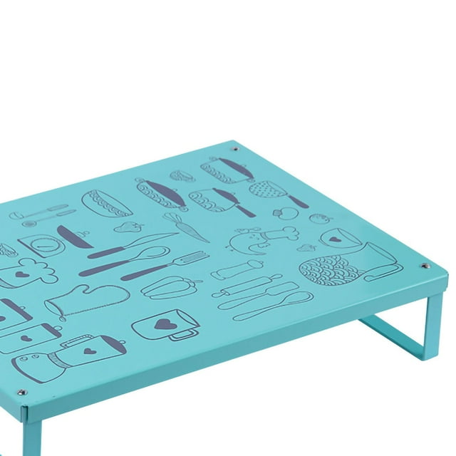 Support d'Étagère pour Cuisinière à Induction Support de Four à Micro-Ondes Rangement de Cuisine Outils de Cuisine Support d'Étagère pour Cuisinière à Induction Base Simple et Élégante pour Cuisinière à Gaz
