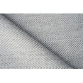 thumbnail image 4 of Exquisite Rugs Bintan Indoor/Outdoor Handmade Flatweave P.E.T. Yarn Ivory/Silver Area Rug, 4 of 4