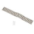 thumbnail image 2 of Correa de acero universal de 22 mm para Huawei GT 3, accesorio de pulsera de acero de moda, color plateado, 2 of 14