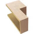 thumbnail image 6 of 8"W x 8"D x 16"H Wide Chapel Hill Rough Cedar Woodgrain TimberThane Corbel, Primed Tan, 6 of 6