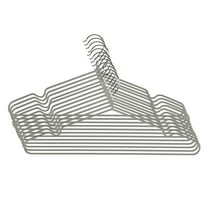 Simplify 12 Pack Metal Hangers in Grey