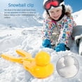 thumbnail image 5 of Clip para hacer bolas de nieve con forma de pato para niños, herramienta de molde de arena para playa de invierno al aire libre, 5 of 5