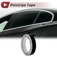 thumbnail image 3 of Unique Bargains Pinstripe Tape 20mmx10m Car Stripes Pinstripe Decals for Car Motorcycle and Boat Racing Stripes DIY Stickers Matte Black 1 Pcs, 3 of 7