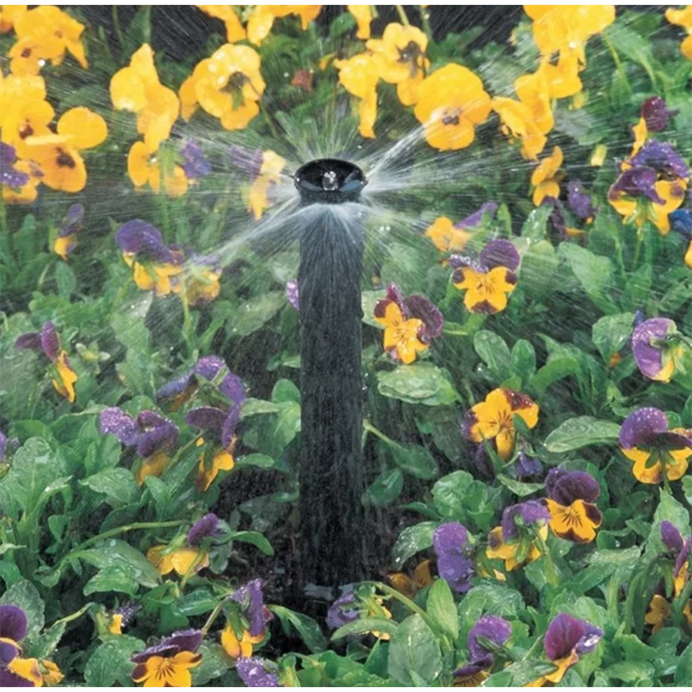 (5) Rain Bird SP40QSN Sure Pop 600 Series Pop-Up Sprinkler 90° Quarter Circle Pattern 8' - 15' Spray Distance 4" Pop-up Height