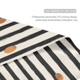 thumbnail image 3 of Yayeee Garden Flag 12"x18" Double Sided Outdoor Yard Lawn Holiday Decorations, Black Abstract Stripes, 3 of 6