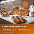 Gotham Steel 20 Piece Nonstick Kitchen Cookware & Bakeware, Complete