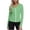 Green, variant on Womens Workout Jackets Sunproof Yoga Tops Long Sleeve Full Zip up Stretch Athletic Hoodie Outwear